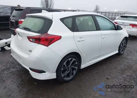 2017 Toyota Corolla Im из США, поврежденный, VIN JTNKARJE1HJ545288